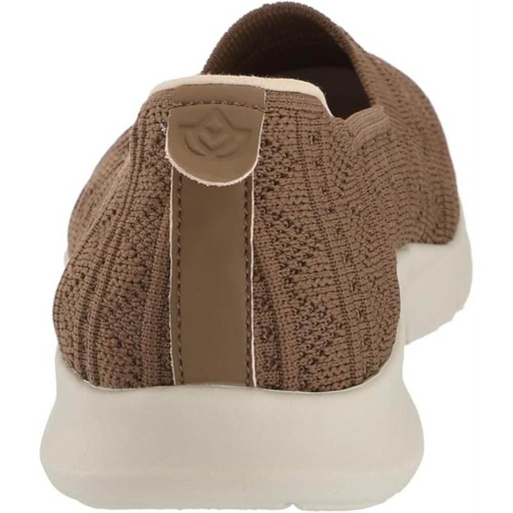 Spenco Womens Comfort Stretch Crochet Sneaker Shitake Brown 5.5D Orthotic SlipOn - Picture 5 of 8